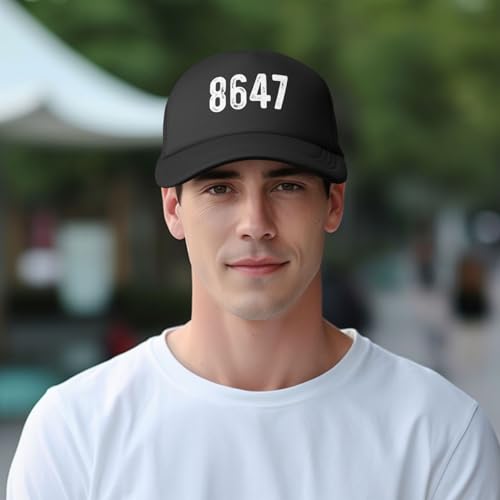 Gorra Trucker para Mujer Negra Ositerpz miniatura 6
