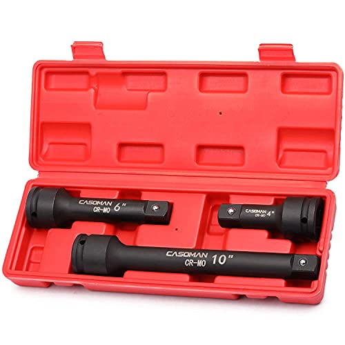 CASOMAN 3 piezas 3/4" Dr. Barra de extensión Cover