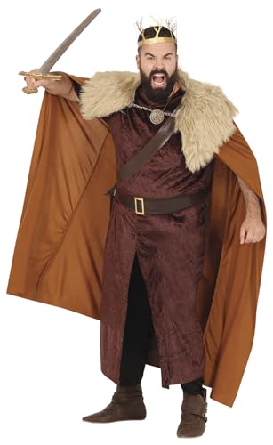 Disfraces de Películas de Cine & Trajes de Series de TV 39 FIESTAS GUIRCA Disfraz Señor de las Tierras Altas Hombre - Guerrero Medieval Disfraz Hombre Talla M