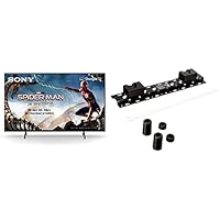 Sony KD-43X80J BRAVIA 108cm (43 Zoll) Fernseher (Android TV, LED, 4K Ultra HD (UHD), 2021 Modell) Schwarz &amp; SU-WL450 Wandhalterung für BRAVIA TVs, Schwarz, SUWL450