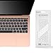 iBenzer MacBook Air 13 Inch A1932 Keyboard Cover, Macaron Series Silicone Keyboard Cover for Newest MacBook Air 13'' Retina 2018 Release with Touch ID,TPU, MKC07TPU