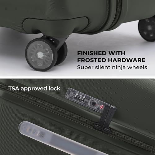 MOKOBARA The Aisle Trunk Luggage Set Cabin 55cm Medium 65cm Large 76cm Polycarbonate - Image 3 of 6