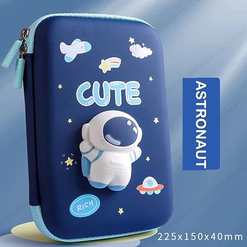 Image of Pencil Case, Cute Cartoon Pencil Pouch 3D Embossed Design Novelty Pencil for Case Gift for Students Kids(Cute Big Pouch)