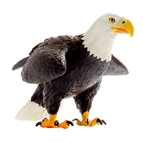 Plastic Simulated Bald Eagle Realistic Eagle Action Figures Bald Eagle Statue Wildlife Eagle Statue Bird Figurines Animal Bird Figure Decoration For Home Decor Party Supplies Birthday Gifts #TOP18