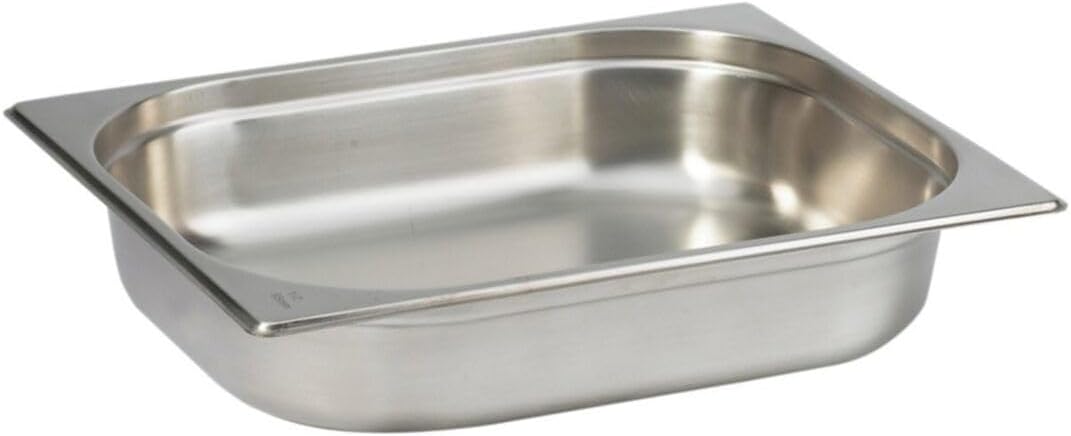 Paslanmaz Çelik Gastronom/gastronorm Küvet Gn 1/2-65 (32,5 X 26,5 X 6,5 CM)