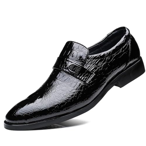 Men's Classic Lace Up Oxfords,Casual Leather Comfort Dress Shoes British Business Formal Shoes Casual Work Office Comfortable Shoes