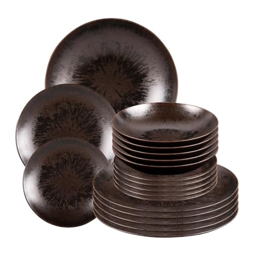 Mesa Passion - Servicio de 18 piezas Onyx