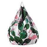 ✔【Remarque】Housse de pouf poire ne contient pas de remplissage, vous devez acheter le remplissage séparément, vous pouvez le remplir d'oreillers de doux, de couvertures et d'autres choses qui occupent de l'espace dans le placard. Accessoire idéal pour protéger vos meubles des animaux de compagnie, des enfants et de toutes sortes de taches.