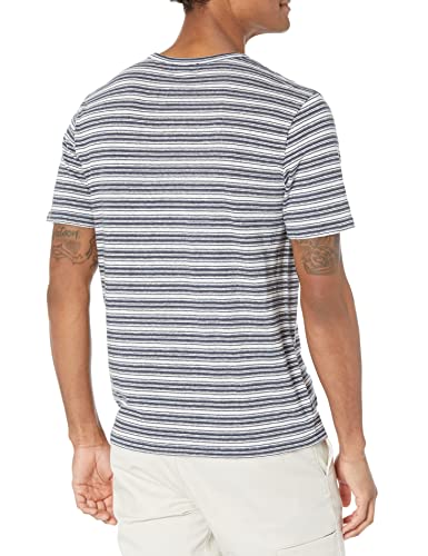 Vince Men's Variegated Stripe S/S Crew2