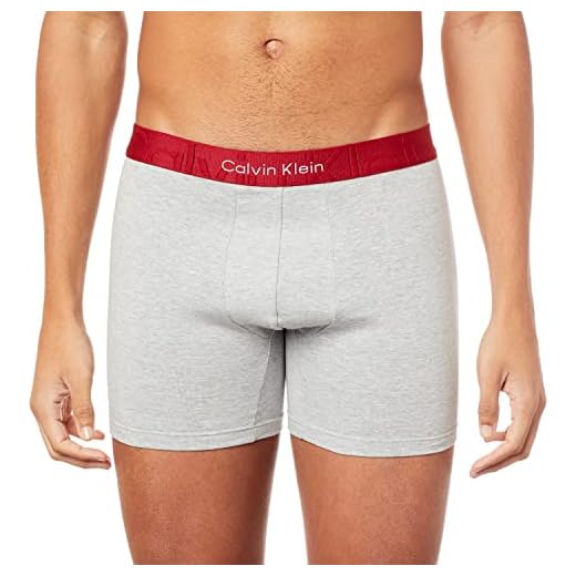 Cuecas boxer cotton, Calvin Klein, Masculino, mescla, P