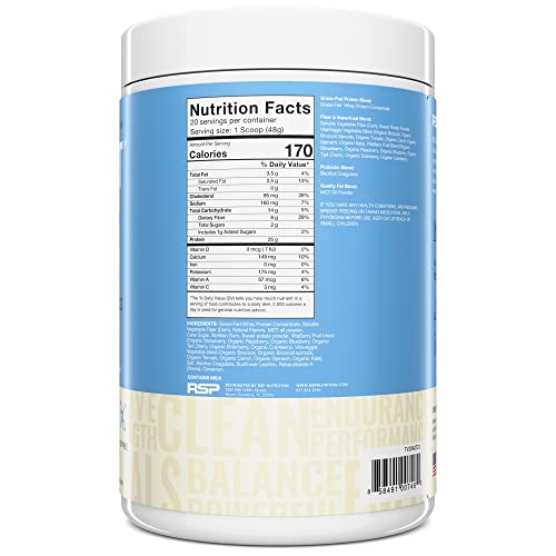TrueFit Gut Healthy Protein Powder, Grass-Fed Whey Meal Replacement Shake with Prebiotics, Probiotics, & Organic Superfoods, Keto, Gluten Free