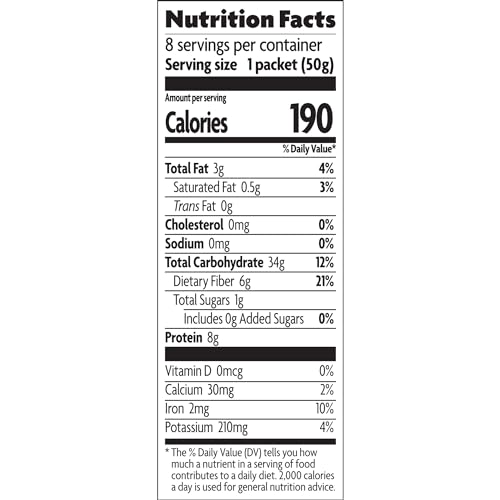 Nature's Path Organic - Original Instant Oatmeal - Pack of 8 (S) 106088