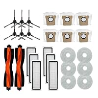 Kit Accessori Compatibile Con Xiaomi Mijia Omni M30 D102 – Filtro, Sacchi, Spazzola Rullo E Laterali, Panni Mocio