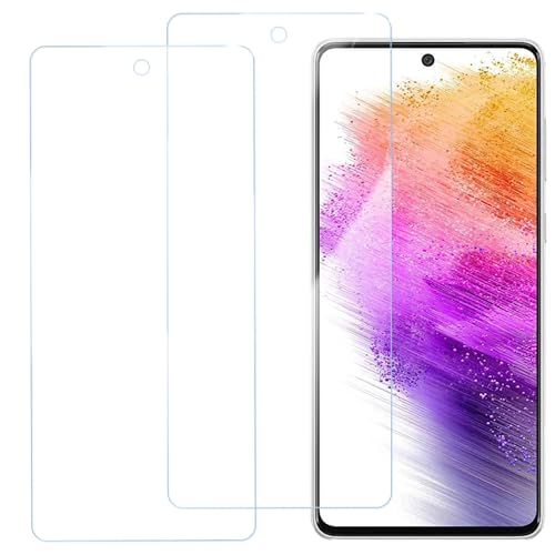 HUAKE 目の疲れ軽減 93% ブルーライトカット Galaxy A53 5G SC53C SCG15 用 ガラスフィルム カバー 保護フィルム【(2枚)ガラスフィルム 】