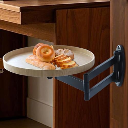Table murale rotative pour aménager un petit espace de télétravail à la maison - 8