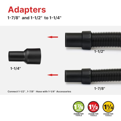 Image of Shop-Vac 8-Pack 1-1 /4 inch Micro Cleaning Nozzle Kit with Adapter