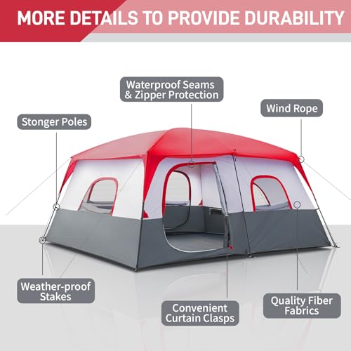 Carpa para Camping 4 Personas miniatura 5