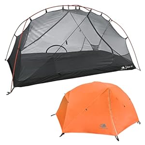 Hyke & Byke Tente de Camping et de Randonnée Zion 1 à 2 Personnes avec Bâche de Sol Incluse – Tente Ultralight Double Porte en Forme de Dôme