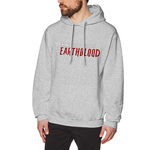 Sudadera Con Capucha Para Hombre, Diseño De Apocalipsis, De Algodón, Informal, Color Gris, Gris, Medium
