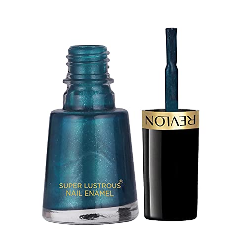 Revlon Nail Enamel, Glossy Finish, Peacock Blue, 8Ml - Image 6