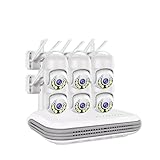 5. La caméra PTZ avec fonction de rotation pivote à 300 ° horizontalement et à 90 ° verticalement.