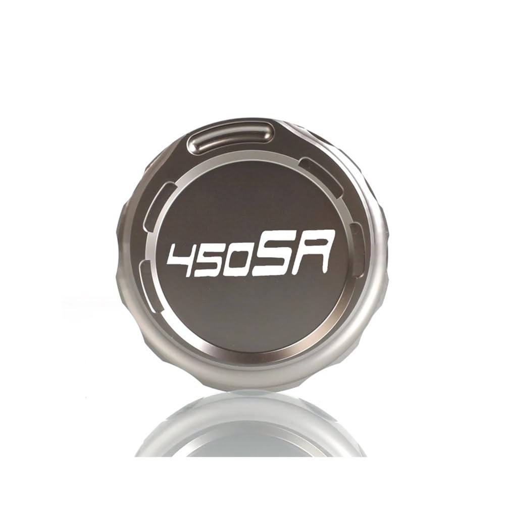 2 Tapones De Depósito De Freno Para Voge SR4MAX (2022‑2024) ¡De Aluminio CNC Con Logo SR4Max! Accesorio Decorativo Y Funcional