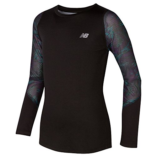 New Balance Girls' Long Sleeve Performance Tee3