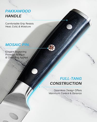 Image of KYOKU Samurai Series Knife Japanese Style1 (Scimitar Knife, 10 inch)