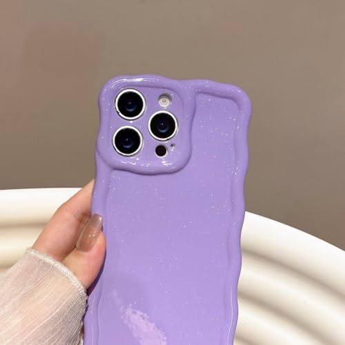 Coque iPhone 13 paillettes vert bonbon une touche de joie