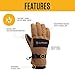 Carhartt Men's A511 Waterproof Glove - X-Large - Black