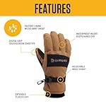 Carhartt Men's Waterproof Insulated Knit Cuff Glove - Image 4