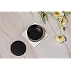 Aroparc Candle Tins 8oz with Lids, 24 Pack Seamless Bulk Candle Containers for Candle Making Supplies - Black