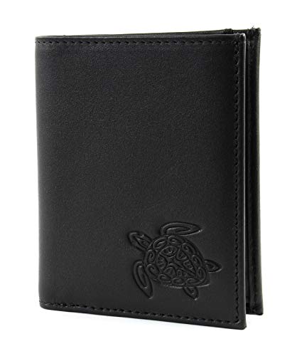 Preisvergleich Produktbild oxmox Leather Pocketbörse II 10.5 cm Turtle