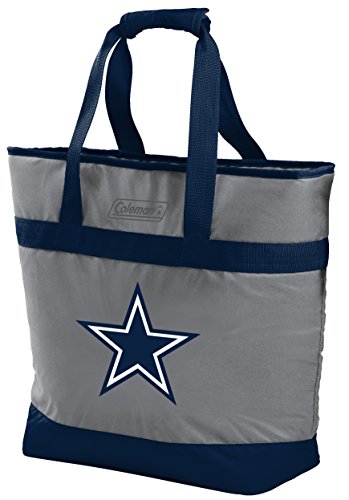 NFL 30 Can Soft Sided Tote Cooler, Dallas Cowboys Blue, Adult