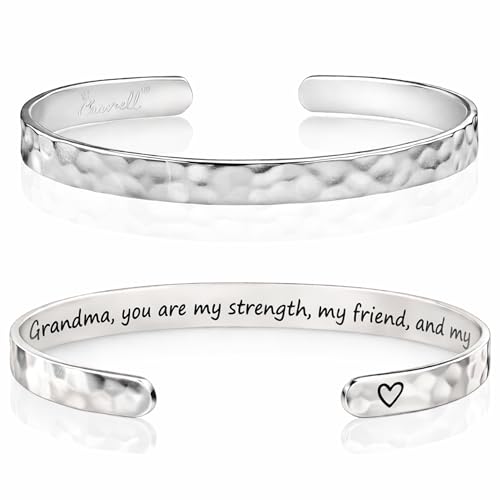 Carviell Stainless Steel Engraved Bracelet