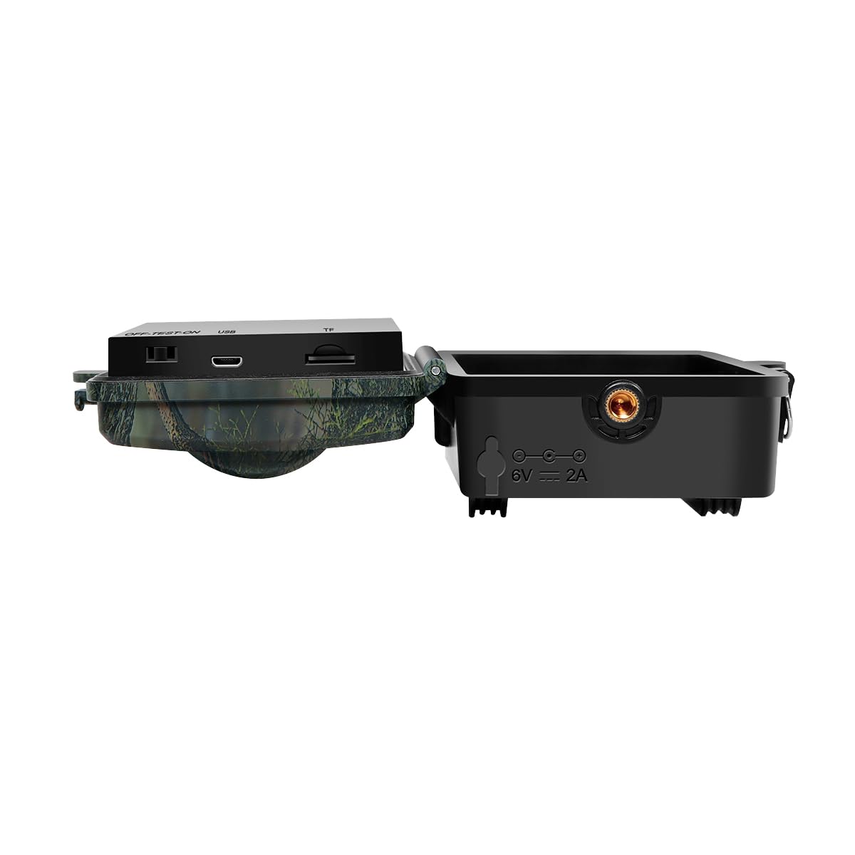 Caméra de Chasse avec Vision Nocturne, déclencheur de Chaleur et de Mouvement, résolution Full HD 1080p (1920 x 1080 (16:9)@30 fps), Protection IP66, Champ de détection Infrarouge Grand Angle de 90°