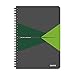 Produktbild Leitz 44580055 Office Collegeblock A5 kariert, spiralgebunden mit Karton Einband Grün