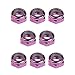 Heavy-Duty Skateboard Truck Axle Nuts - Pack of 8,