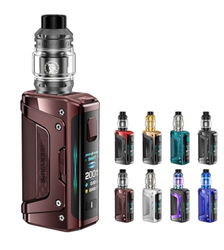 M[NxCv Aegis Legend 5 C[WX WFh5 Mod Kit with Z Sub Ohm Tank Atomizer 5.5ml (Earth Brown)