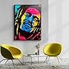Bob Marley Canvas Picture Portrait Pop Art Reggae Music Singer Wailers Size 120 x 90 cm Colour Without Frame #2
