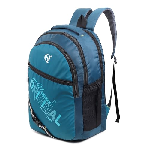 Image of Original Stylish 10L Lightweight Laptop Backpack for Office, College & Travel - Water-Resistant School Bag with Adjustable Shoulder Straps, Breathable Mesh Back Panel, Front Utility Pocket