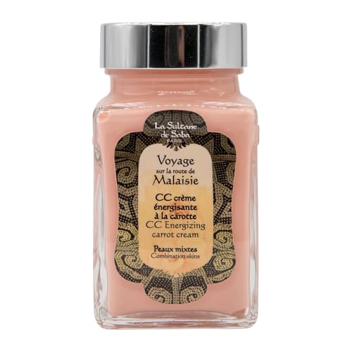 La Sultane de Saba - CC Face Cream with Carrot - Travel on the Road of Malaysia, 100ml (3.4oz)