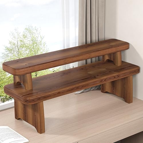 Banc de table à manger en bois rustique pour optimiser l'espace du salon - 8
