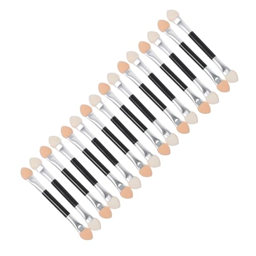 VALICLUD Eyeshadow Brush Kit 30pcs Double-sided Makeup Brush Latex- Gentle on Skin Compact for Outdoor Daily Use