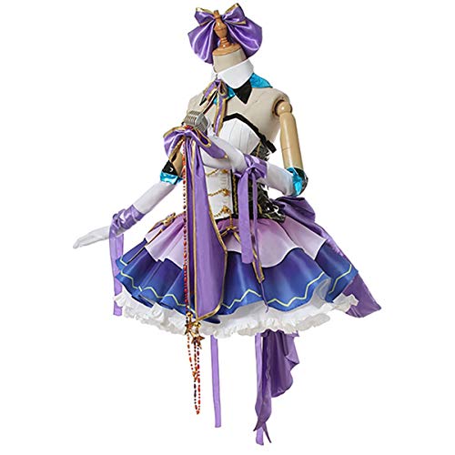Xin Hai Yuan Re Zero Emiria Cosplay Kostüm Anime Re Leben in Einer Anderen Welt von Null Cosplay Lolita Kostüm Frauen Outfit,S Cover
