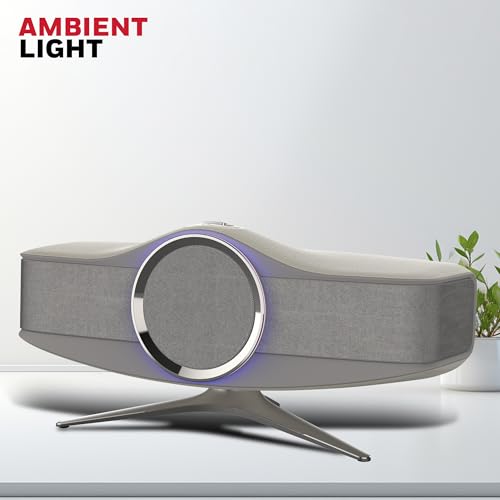Image of Honeywell Aviator Hi-Fi Speaker, 240W, 1MBPS+ Audio codec, TypeC & Lightning Dongle, Ambient Light, Deep Bass, Bluetooth V5.3-30m, 5 Amplification Channel, 3 Independent Sound Cavities