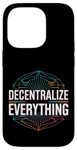 Descentralizar Todo Blockchain Crypto Carcasa para iPhone 14 Pro