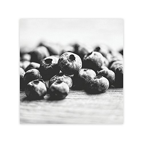 Black White Kitchen Wall Print, Minimalist Kitchen Wall Art, Fruit Wall Art, Food