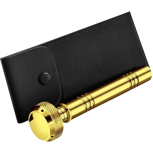 TocaFeank Acqua Santa | Irrigatore per acqua santa tascabile cristiano | Contenitore per acqua santa in acciaio inossidabile con in pelle | Bottiglia 'acqua santa | Acquasantiera religiosa