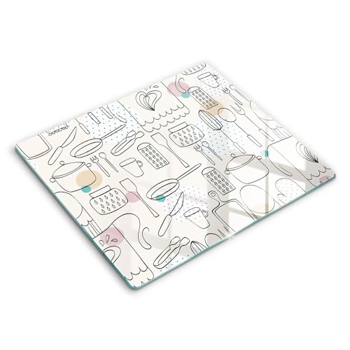 Plaque d'induction protection 60x52cm contre rayures et chocs cuisson - 2